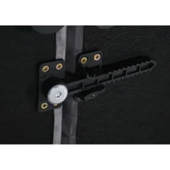 Soffa 250 cm bred mörkgrå sammet 114 cm djup + Textilrengöring för möbler