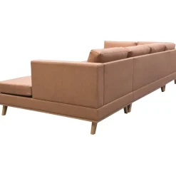 Soffa 322 cm brun PU - Ranger