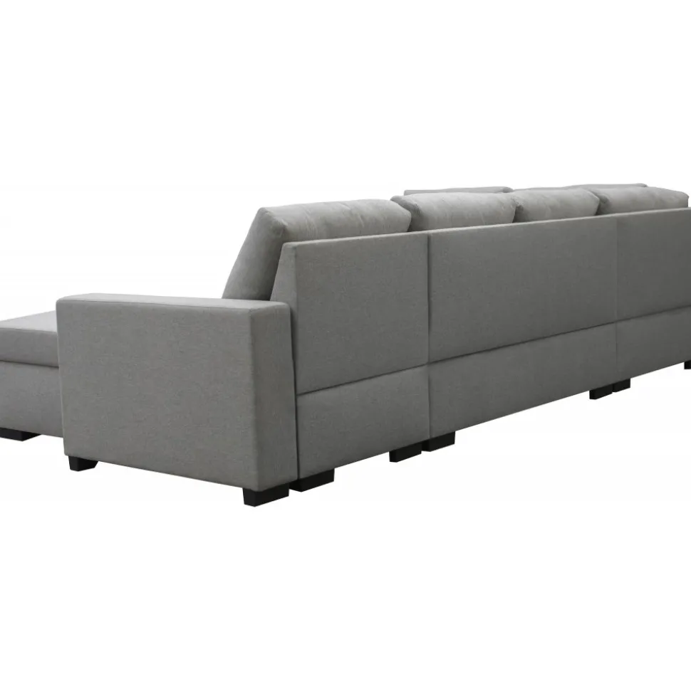 Soffa 309 cm ljusgrå - Solna