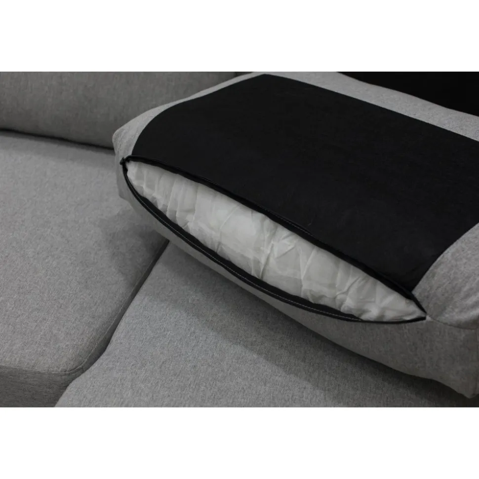 Soffa 309 cm ljusgrå - Solna