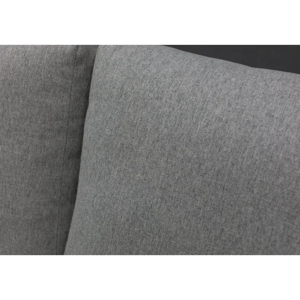 Soffa 309 cm ljusgrå - Solna + Textilrengöring för möbler