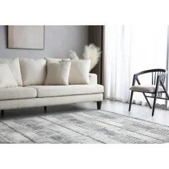 Soffa beige 4-sits med lösa kuddar - Remy