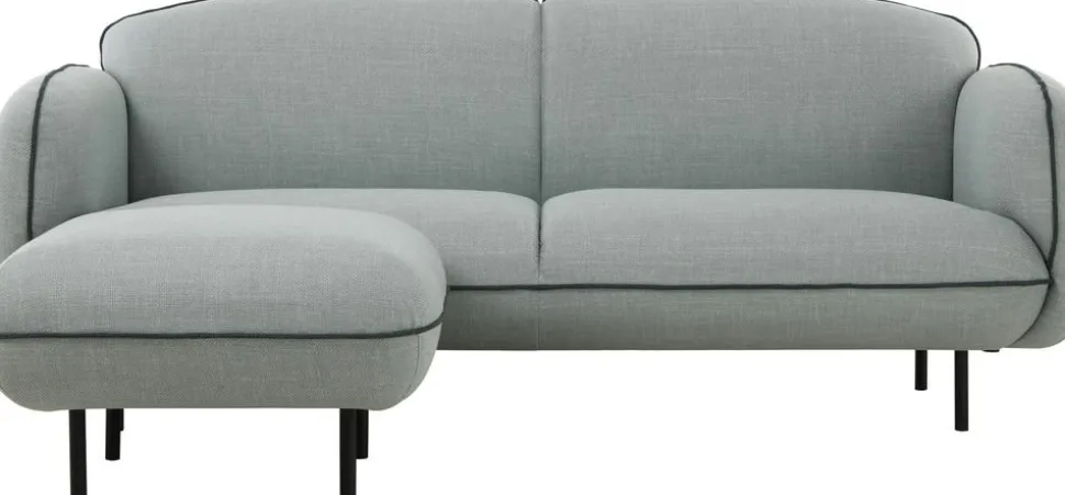 Soffa Catta med fotpall - 200 cm