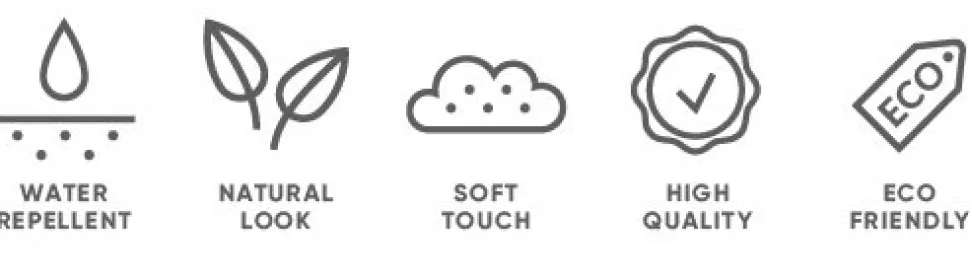 Soffa Depart - Ljusgrå (Linne)