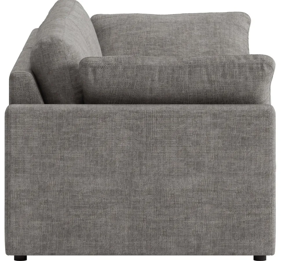 Soffa Falkenberg 4-sits 266 cm bred - Grå + Möbeltassar