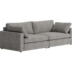 Soffa Falkenberg 4-sits 266 cm bred - Grå