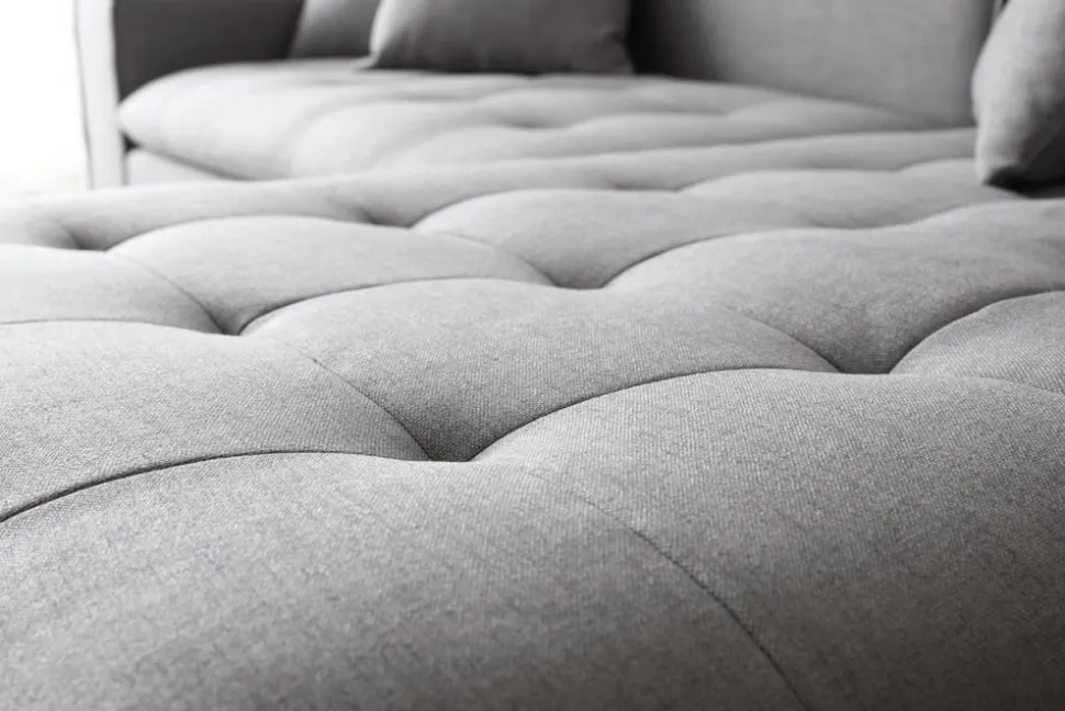 Soffa grå divan 251 cm - Sake