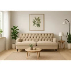 Soffa Howard Barkley 215 cm - Beige