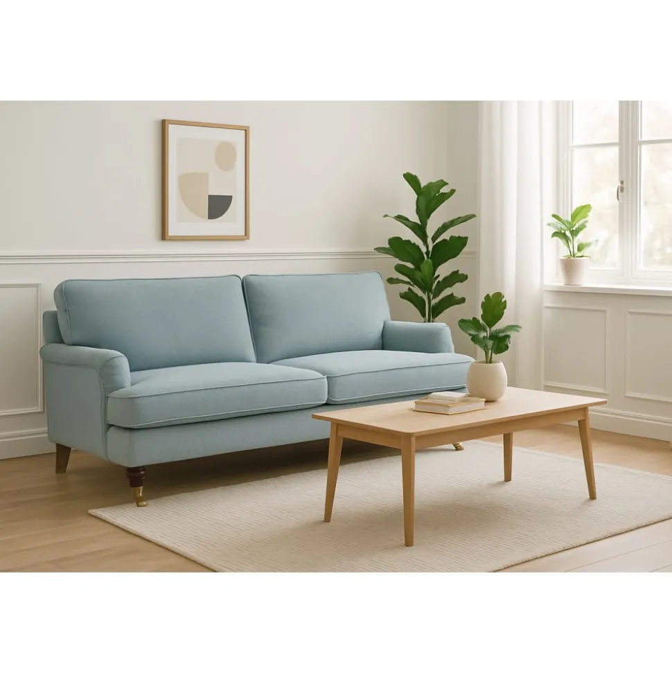 Soffa Howard London Premium 187 cm - Gråblå