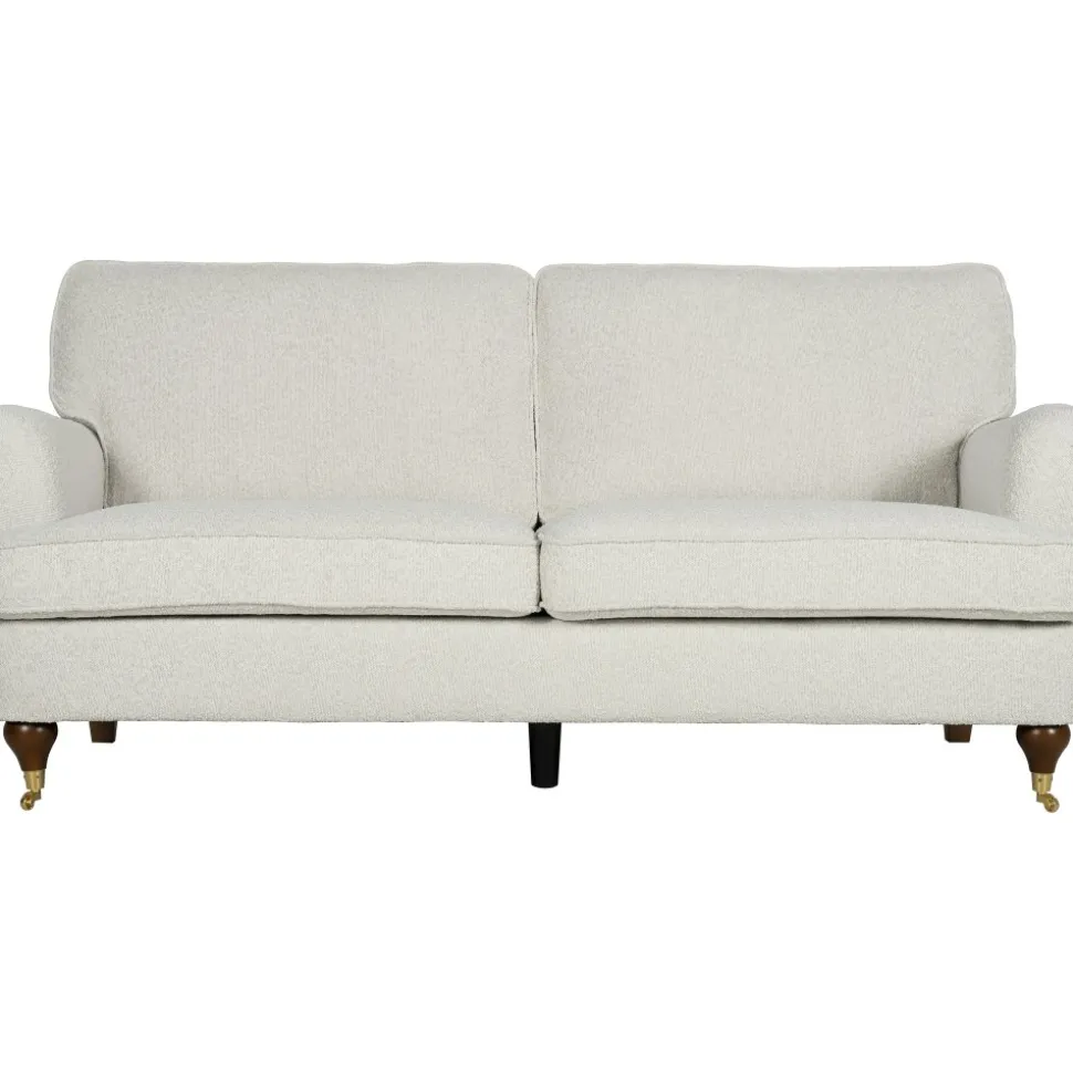 Soffa Howard 2-sits i bouclé 187 cm + Textilrengöring för möbler