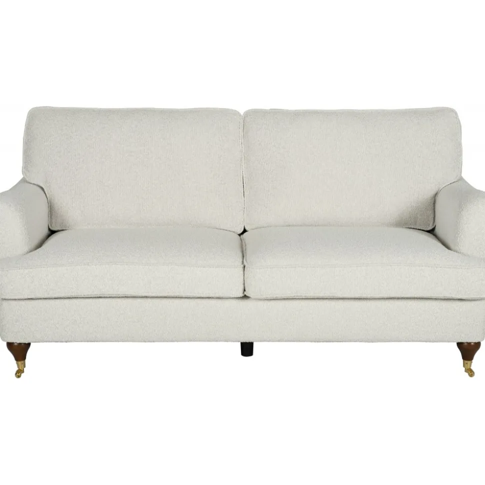 Soffa Howard 2-sits i bouclé 187 cm + Textilrengöring för möbler