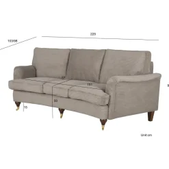 Soffa Howard Watford Deluxe 225 cm