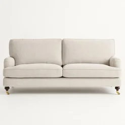 Soffa Howard Watford Deluxe 208 cm - Vitgrå