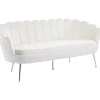 Soffa offwhite 3-sits - 180 cm - Kingsley + Möbeltassar