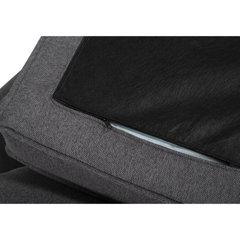 Soffa 4-sits 270 cm antracit tyg - Brandy