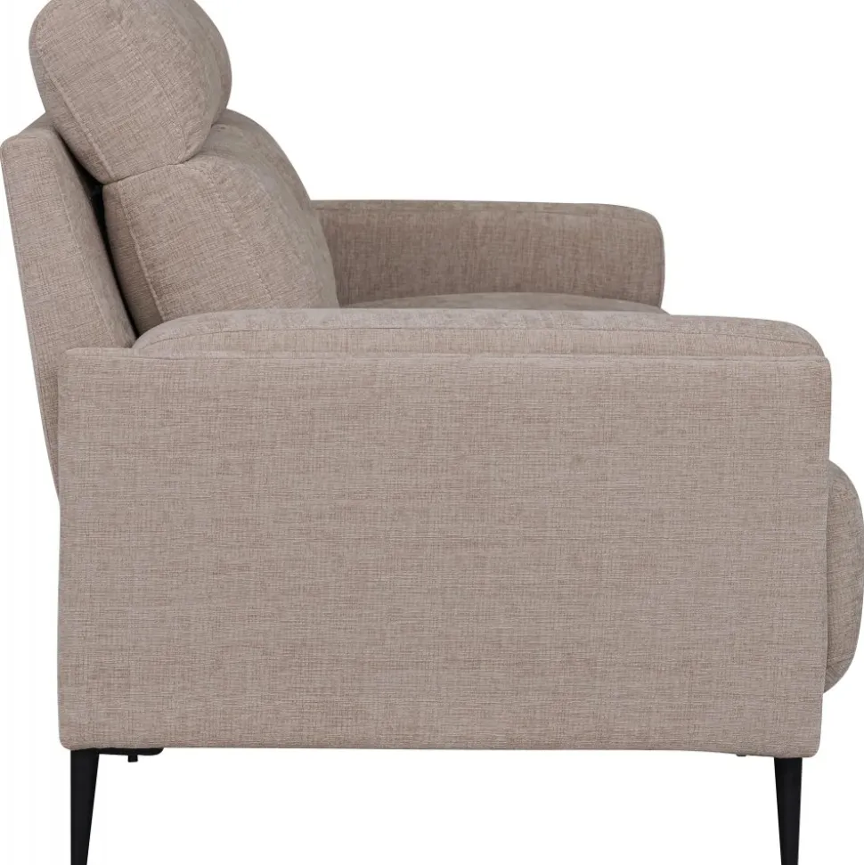 Soffa 3-sits beige 208 cm - Amsterdam