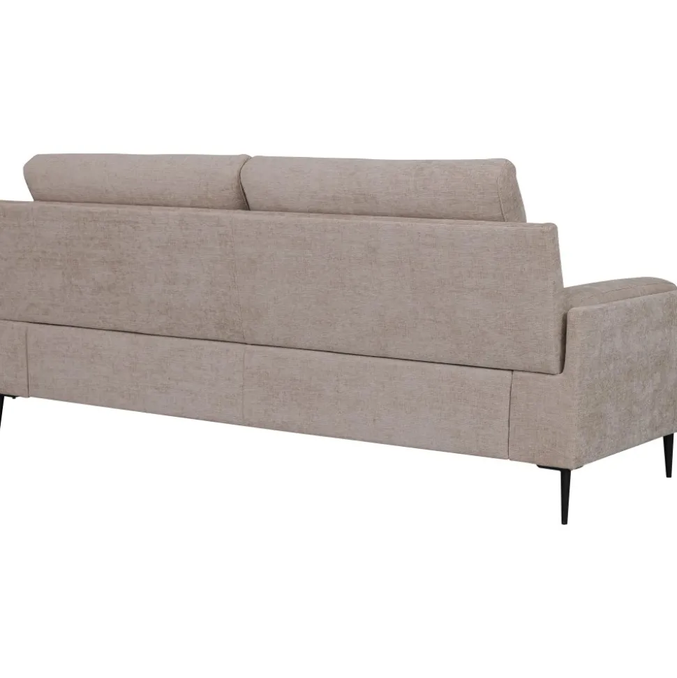 Soffa 3-sits beige 208 cm - Amsterdam