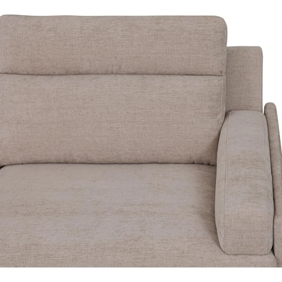 Soffa 3-sits beige 208 cm - Amsterdam