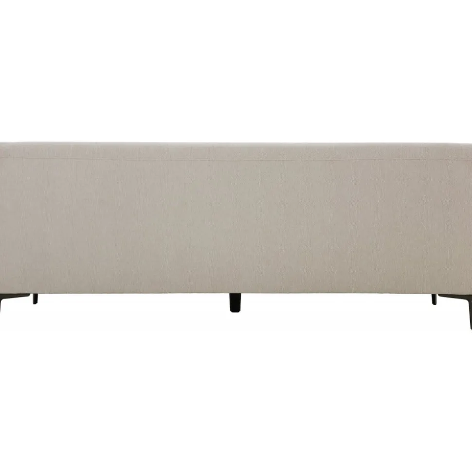 Soffa 3-sits beige modern - Hanna + Textilrengöring för möbler