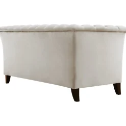 Soffa 2-sits chesterfield beige - Milton