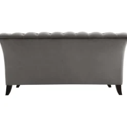 Soffa 2-sits chesterfield grå - Henry