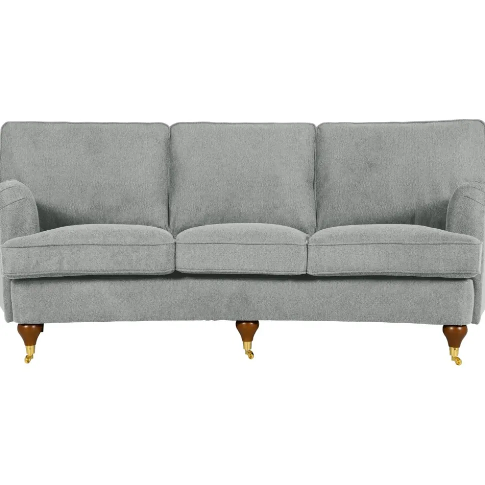 Soffa 3-sits grå 225 cm - Howard