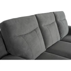 Soffa 3-sits med hög rygg 234 cm - Altlas + Fläckborttagare för möbler