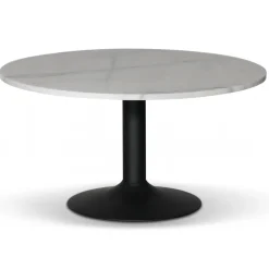 Soffbord marmorsten 85 cm i diameter