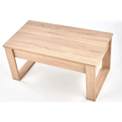 Soffbord med lådor 110x 60 cm ljus ek