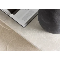 Soffbord Narvik 190 cm - Beige + Möbeltassar