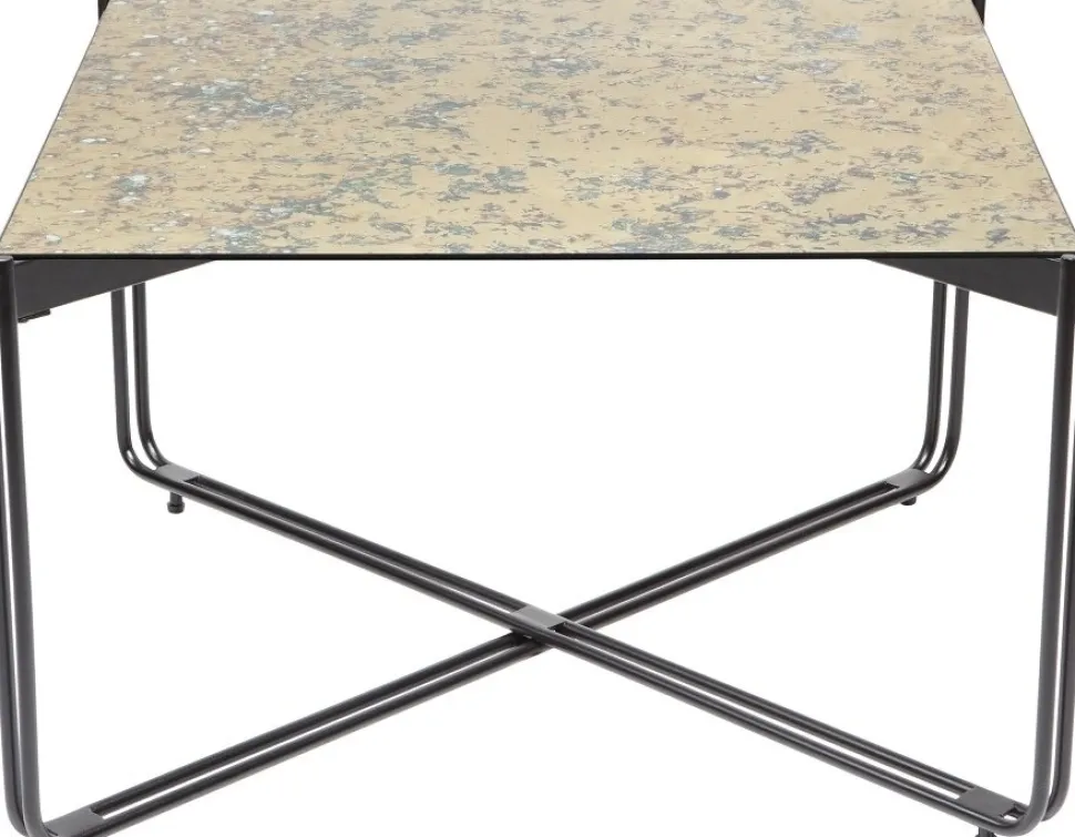 Soffbord 75x75 cm + Möbeltassar