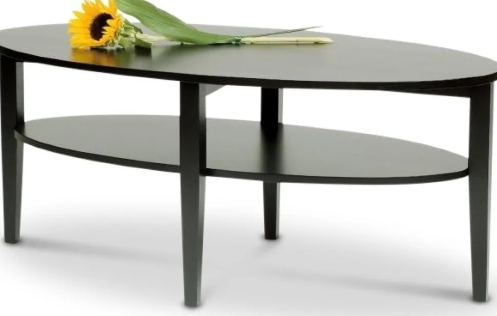 Soffbord 120x60 cm svart - Memphis + Möbeltassar