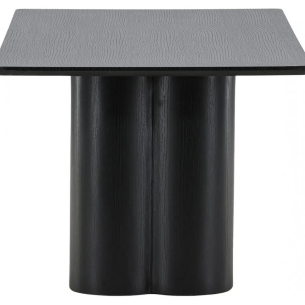 Soffbord 120x60 cm svartbetsat ek - Olivia