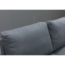 Solna mörkgrå vändbar U-soffa 367 cm + Textilrengöring för möbler