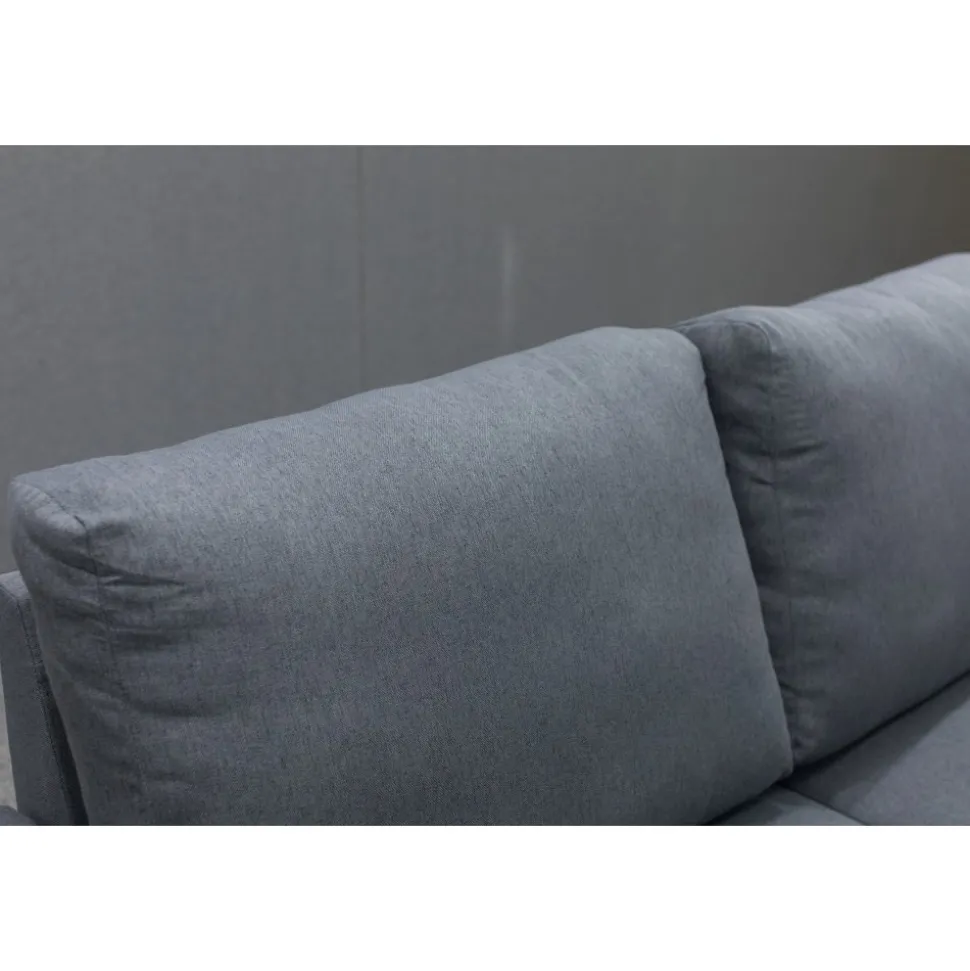 Solna mörkgrå vändbar U-soffa 367 cm