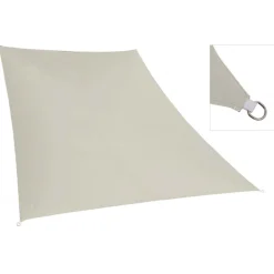 Solsegel 3x3 meter - Beige