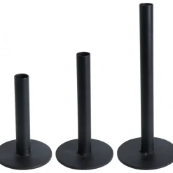 Sot ljusstake - Svart