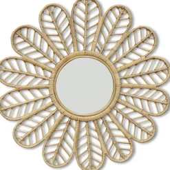 Spegel Ø90 cm rotting + Glas och Kristallrengöring