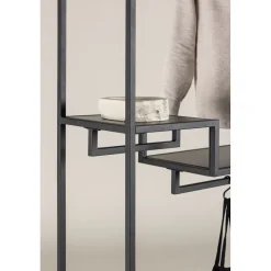 Staal klädhängare - Svart