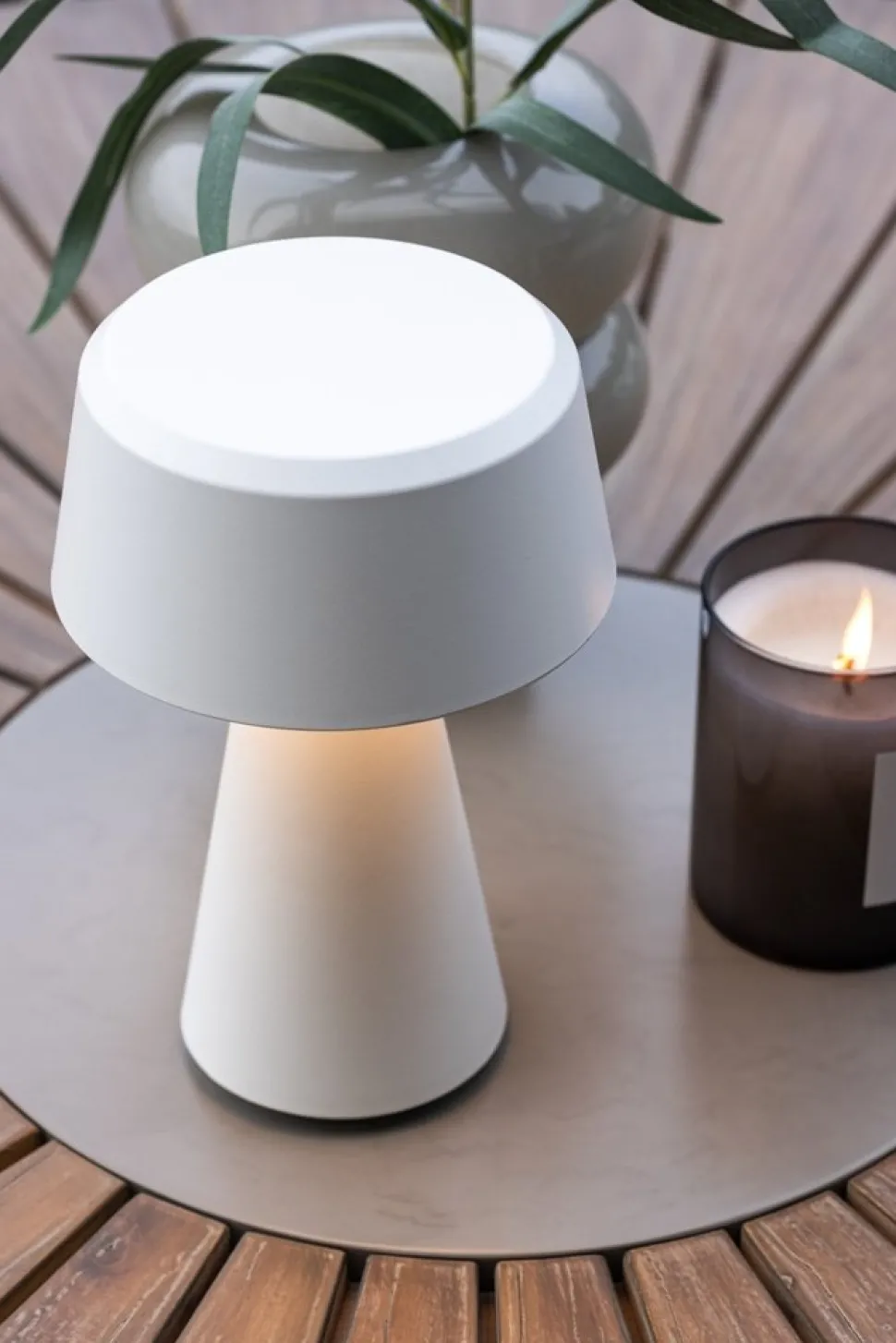 Statford bordslampa - Vit