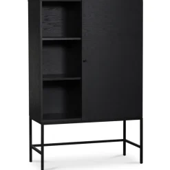 Stilo V.2 skåp i svartbetsad ek