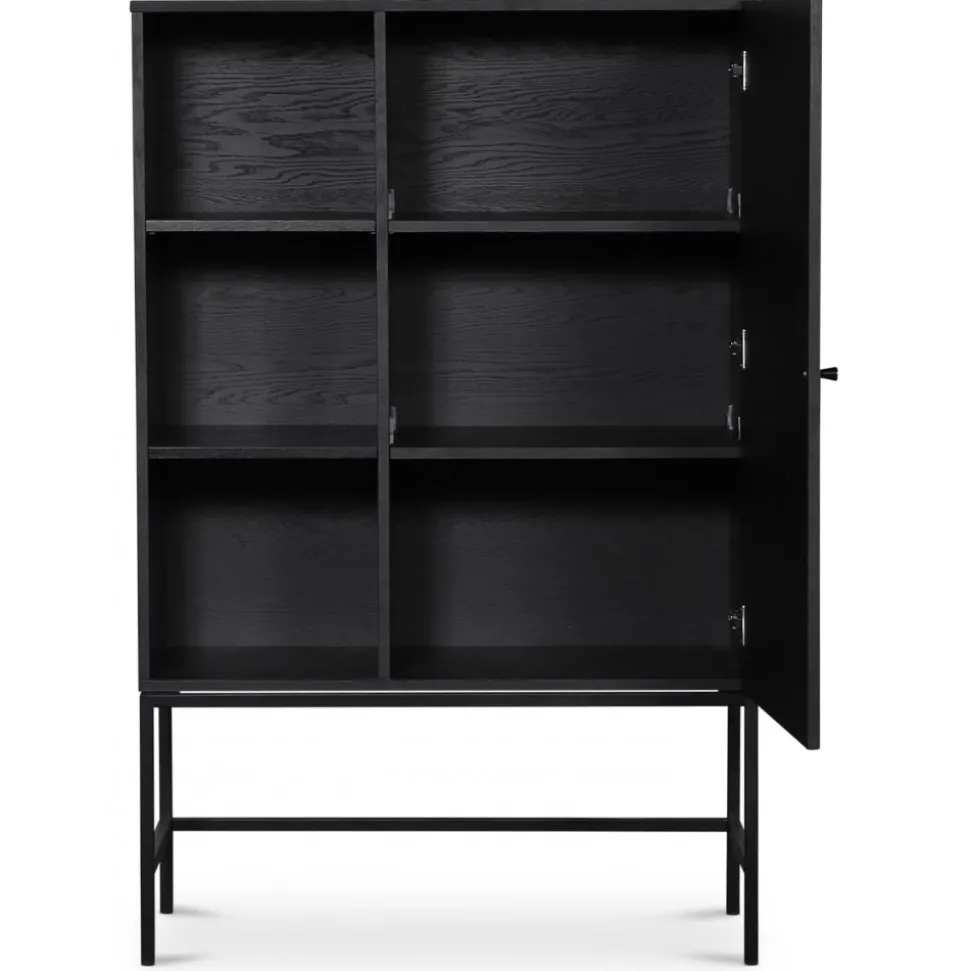 Stilo V.2 skåp i svartbetsad ek