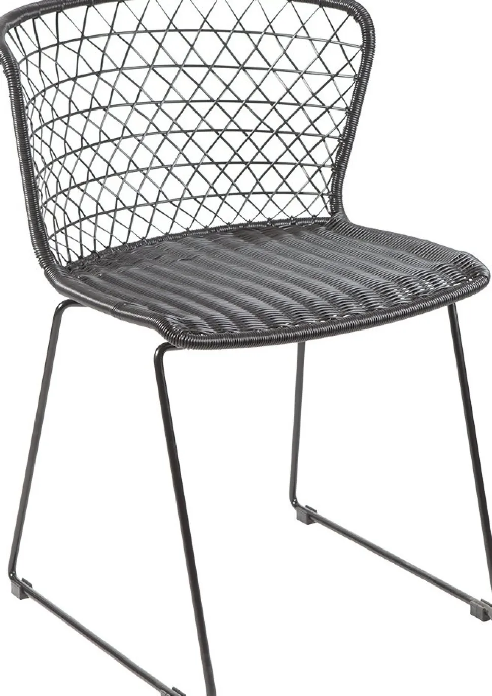 Stol - Svart konstrotting