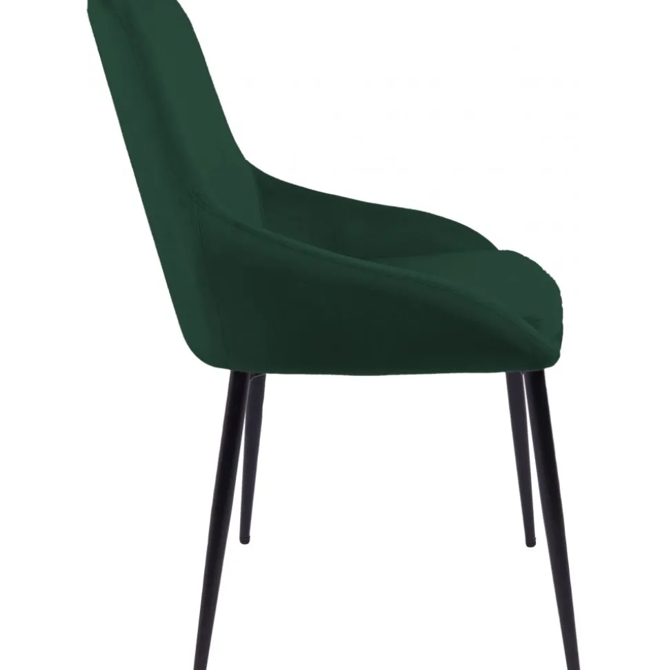 Stol i grön sammet - Theo