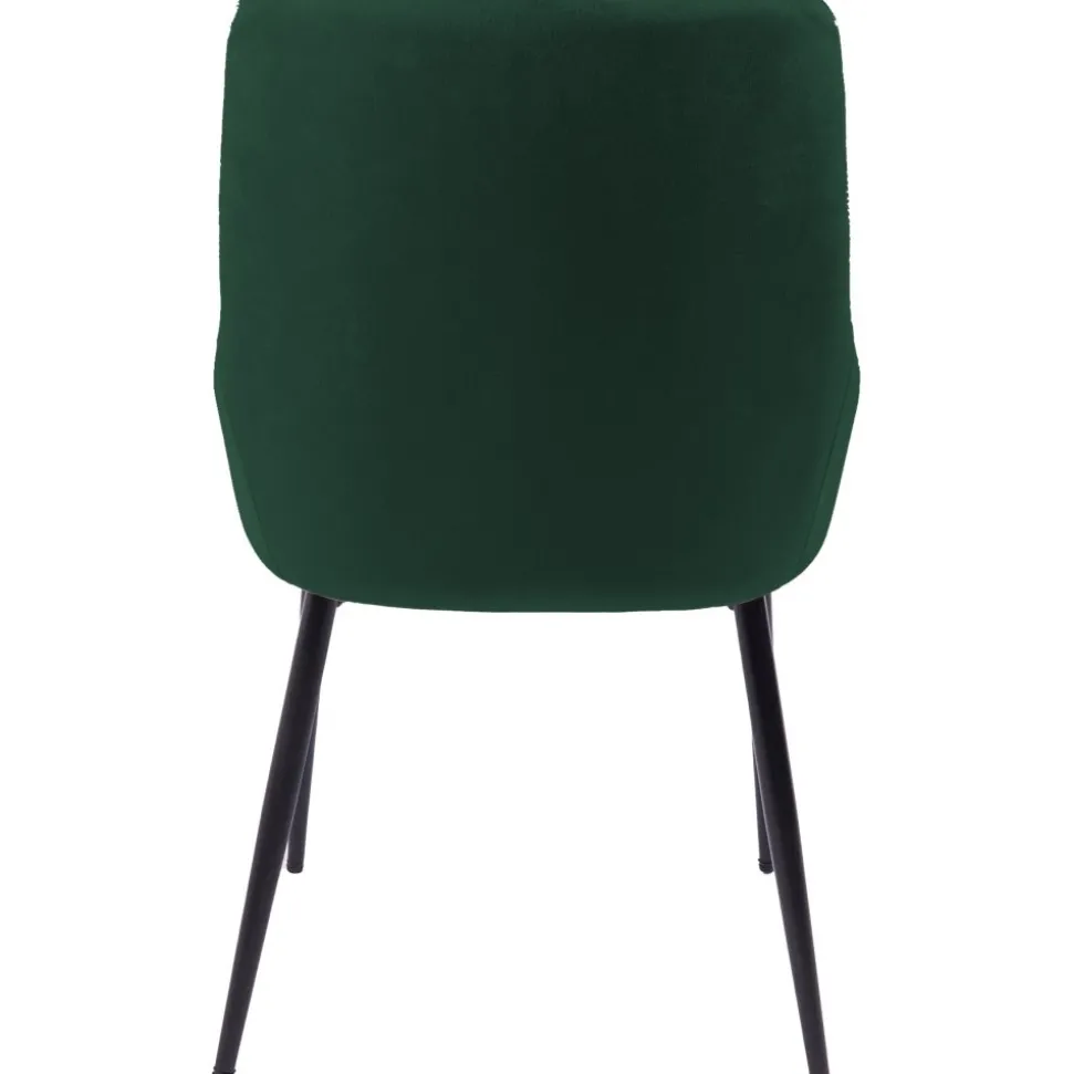 Stol i grön sammet - Theo