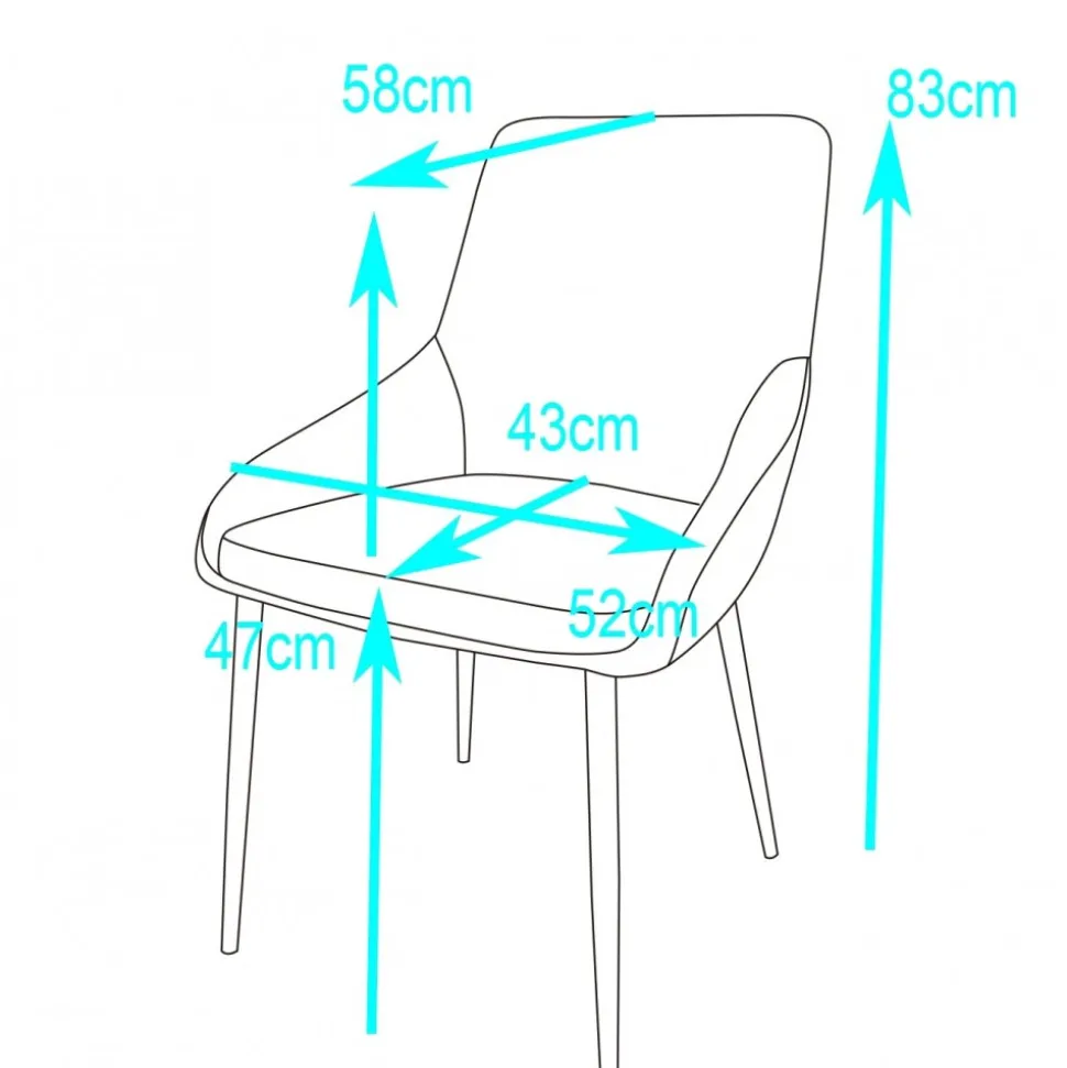 Stol i grön sammet - Theo