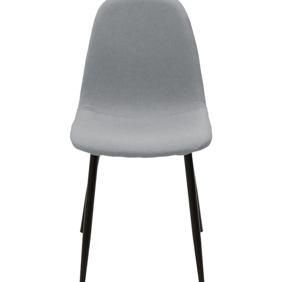 Stol i grått tyg - Carisma + Textilrengöring för möbler