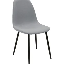 Stol i grått tyg - Carisma + Möbeltassar