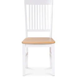 Stol i oljad ek/vit - Dalarös + Träolja för möbler