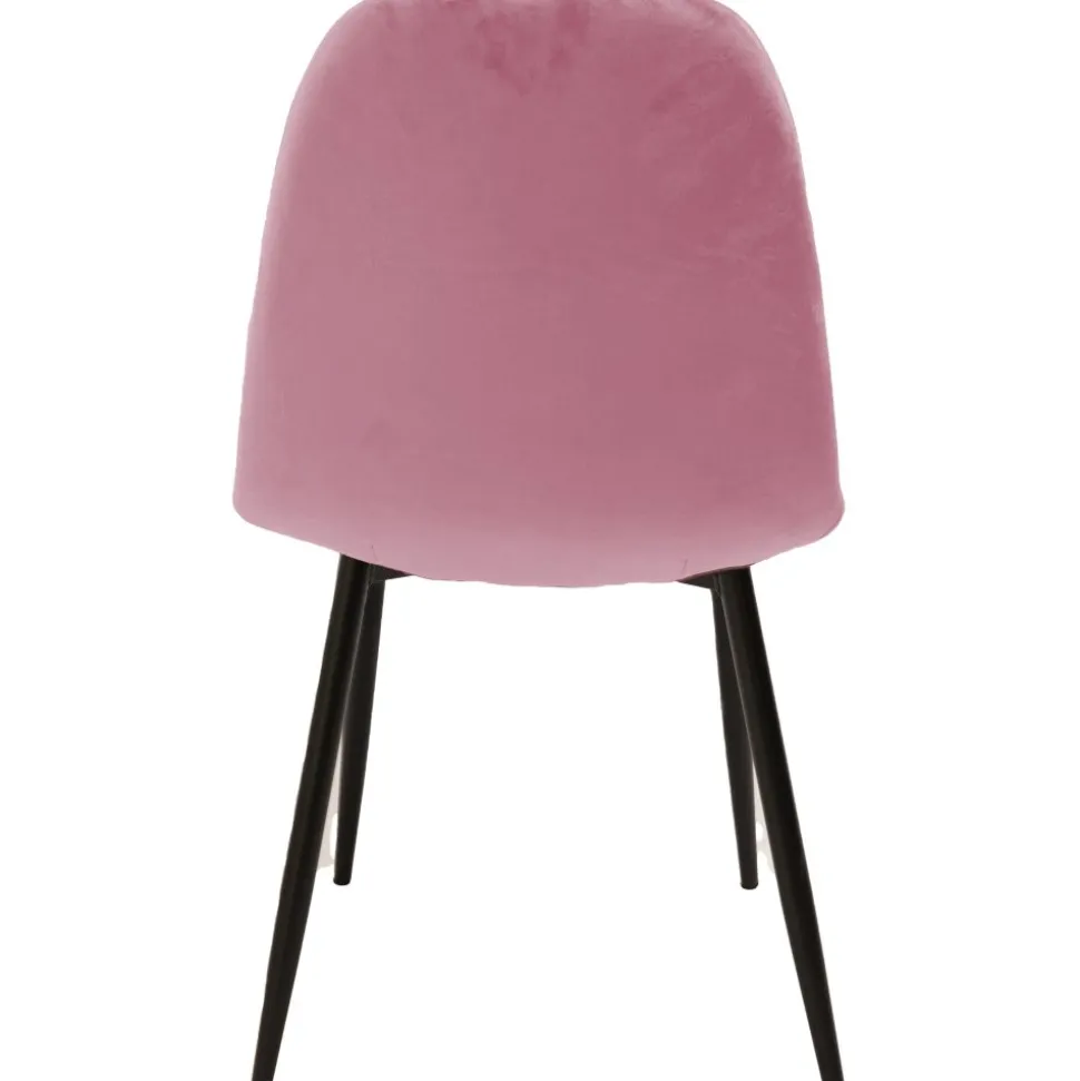 Stol i rosa sammet - Carisma + Möbeltassar